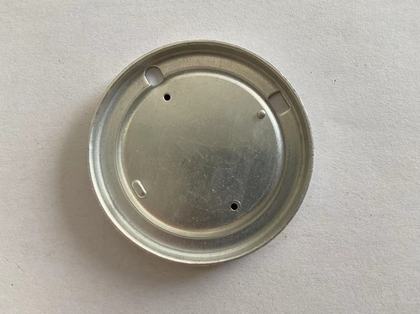 Custom Led Bulb Aluminum Heat Conduction Plate, Round Fin