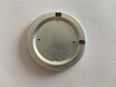 Custom Led Bulb Aluminum Heat Conduction Plate, Round Fin