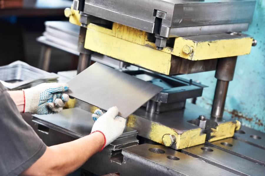 Metal stamping process