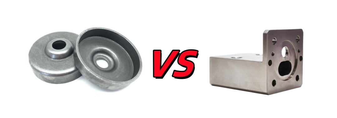 Metal stamping vs CNC machining